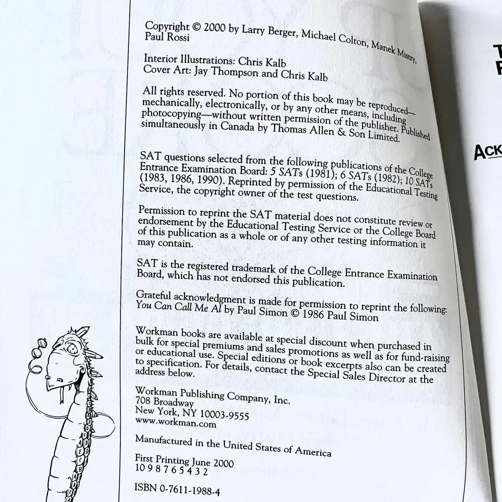 Up Your Score 2001-2002: The Underground‎ Guide to the SAT